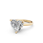 Load image into Gallery viewer, Leira Heart Solitaire Diamond Womens Ring