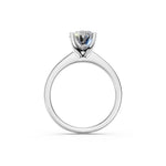 Load image into Gallery viewer, Larza Oval Solitaire Diamond Womens Ring
