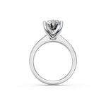 Load image into Gallery viewer, Laira Oval Solitaire Diamond Womens Ring
