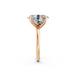 Load image into Gallery viewer, Laara Oval Solitaire Diamond Womens Ring