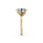 Load image into Gallery viewer, Laara Oval Solitaire Diamond Womens Ring