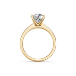 Load image into Gallery viewer, Kesha Round Solitaire Diamond Womens Ring