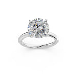 Load image into Gallery viewer, Keira Round Solitaire Diamond Womens Ring