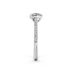 Load image into Gallery viewer, Aayushi Heart Solitaire Diamond Womens Ring
