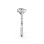 Load image into Gallery viewer, Aayra Heart Solitaire Diamond Womens Ring