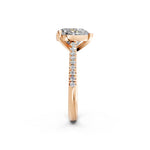 Load image into Gallery viewer, Aastha Heart Solitaire Diamond Womens Ring