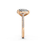 Load image into Gallery viewer, Aashvi Heart Solitaire Diamond Womens Ring