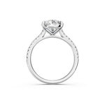 Load image into Gallery viewer, Ziana Pear Solitaire Diamond Womens Ring