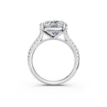 Load image into Gallery viewer, Zaara Round Solitaire Diamond Womens Ring