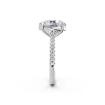 Load image into Gallery viewer, Zaara Round Solitaire Diamond Womens Ring