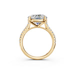 Load image into Gallery viewer, Zaara Round Solitaire Diamond Womens Ring