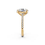 Load image into Gallery viewer, Zaara Round Solitaire Diamond Womens Ring