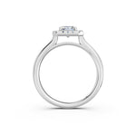 Load image into Gallery viewer, Yira Emerald Solitaire Diamond Womens Ring