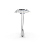 Load image into Gallery viewer, Yavya Emerald Solitaire Diamond Womens Ring