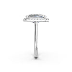 Load image into Gallery viewer, Yarza Emerald Solitaire Diamond Womens Ring