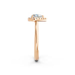 Load image into Gallery viewer, Yania Heart Solitaire Diamond Womens Ring
