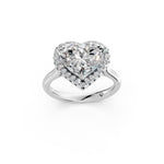 Load image into Gallery viewer, Yalra Heart Solitaire Diamond Womens Ring