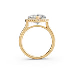 Load image into Gallery viewer, Yalra Heart Solitaire Diamond Womens Ring