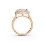 Load image into Gallery viewer, Yaira Heart Solitaire Diamond Womens Ring