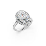 Load image into Gallery viewer, Xavya Oval Solitaire Diamond Womens Ring
