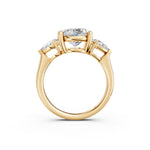 Load image into Gallery viewer, Mira Round Solitaire Diamond Womens Ring