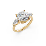 Load image into Gallery viewer, Mira Round Solitaire Diamond Womens Ring