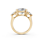 Load image into Gallery viewer, Miana Round Solitaire Diamond Womens Ring