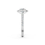 Load image into Gallery viewer, Qaira Round Solitaire Diamond Womens Ring