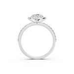 Load image into Gallery viewer, Qaira Round Solitaire Diamond Womens Ring