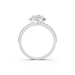 Load image into Gallery viewer, Prya Pear Solitaire Diamond Womens Ring