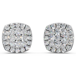 Load image into Gallery viewer, Sia Round Diamond Cluster Stud Ladies Earring