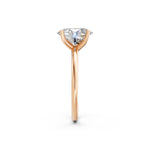 Load image into Gallery viewer, Larza Oval Solitaire Diamond Womens Ring
