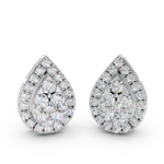 Load image into Gallery viewer, Luna Round Diamond Cluster StudLadies Earring
