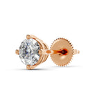 Load image into Gallery viewer, Haara Round Solitaire Diamond stud Earring
