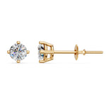 Load image into Gallery viewer, Haara Round Solitaire Diamond stud Earring
