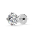 Load image into Gallery viewer, Griya Round Solitaire Diamond stud Earring
