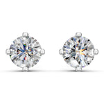 Load image into Gallery viewer, Griya Round Solitaire Diamond stud Earring
