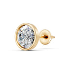 Load image into Gallery viewer, Marza Round Solitaire Diamond stud Earring
