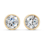 Load image into Gallery viewer, Marza Round Solitaire Diamond stud Earring
