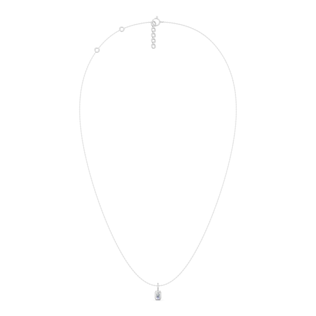 Kashvi Pear  Solitaire Ladies Stakeble Diamond Pendant