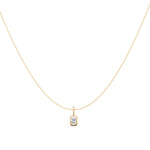 Load image into Gallery viewer, Carva Emerald Solitaire Ladies Pendant
