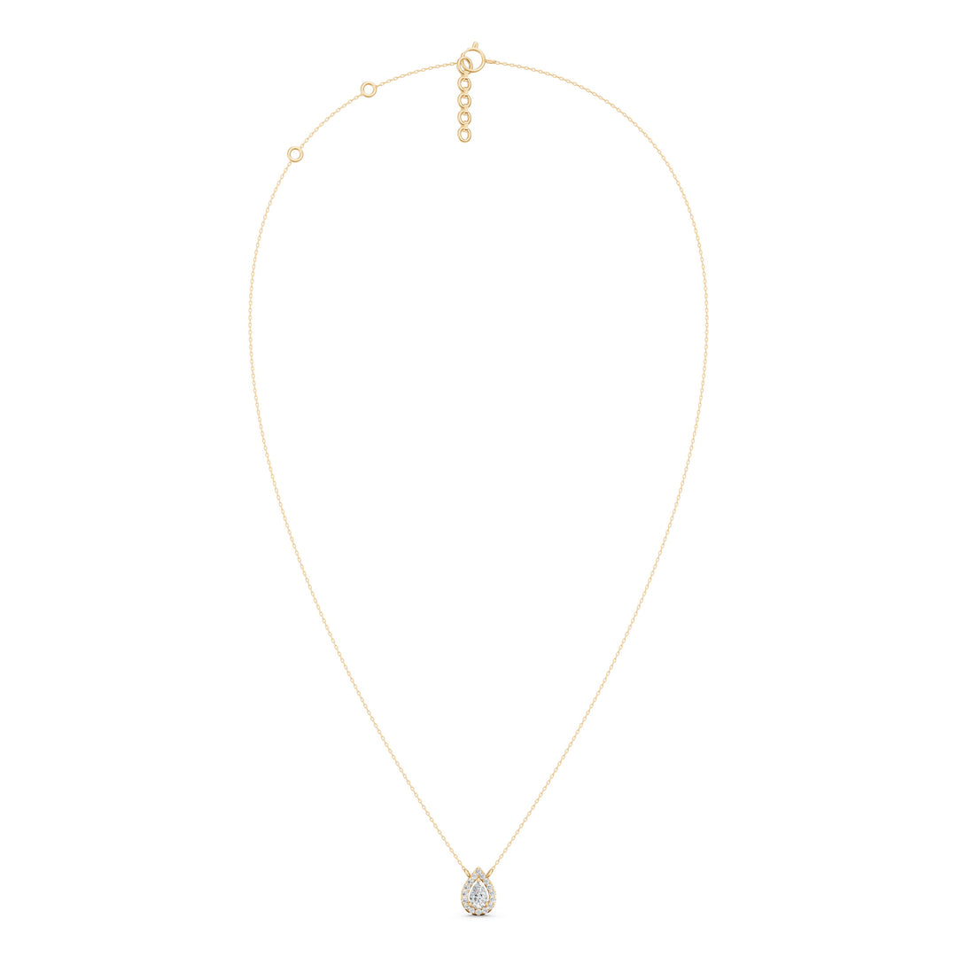 DazzlePear Solitaire Ladies Pendant