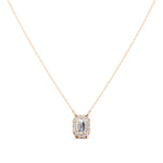 Load image into Gallery viewer, Glimmer Emerald Solitaire Ladies Pendant
