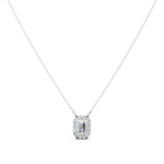 Load image into Gallery viewer, Glimmer Emerald Solitaire Ladies Pendant
