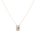 Load image into Gallery viewer, Glimmer Emerald Solitaire Ladies Pendant
