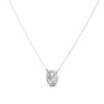 Load image into Gallery viewer, Twinkle Oval Solitaire Ladies Pendant
