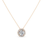 Load image into Gallery viewer, Flash Round Solitaire Ladies Pendant
