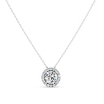 Load image into Gallery viewer, Flash Round Solitaire Ladies Pendant
