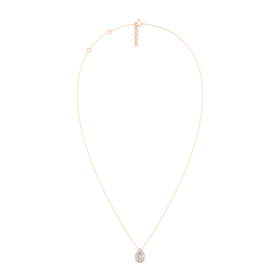 Glow Round Solitaire Ladies Pendant