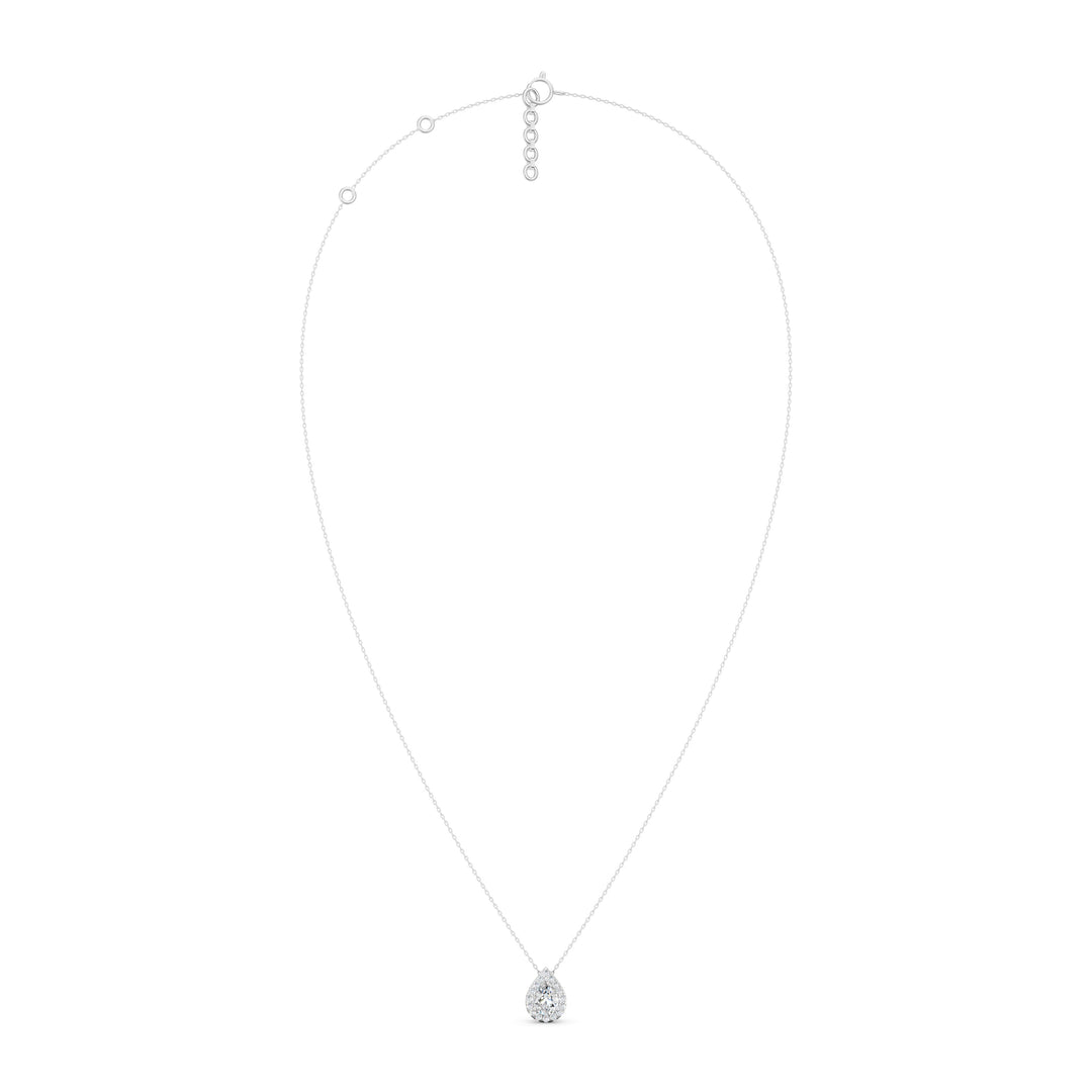 Glow Round Solitaire Ladies Pendant